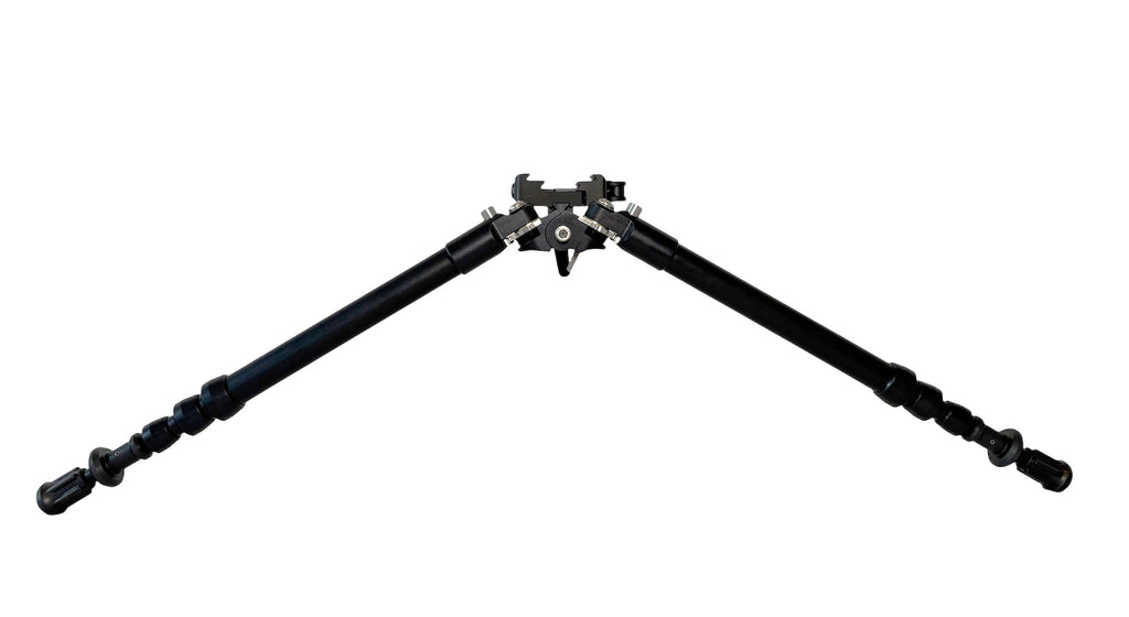 Bipod, 2nd Gen Standard 27" with Dual Arca/Picatinny Clamp Head for Arca and Picatinny Rails