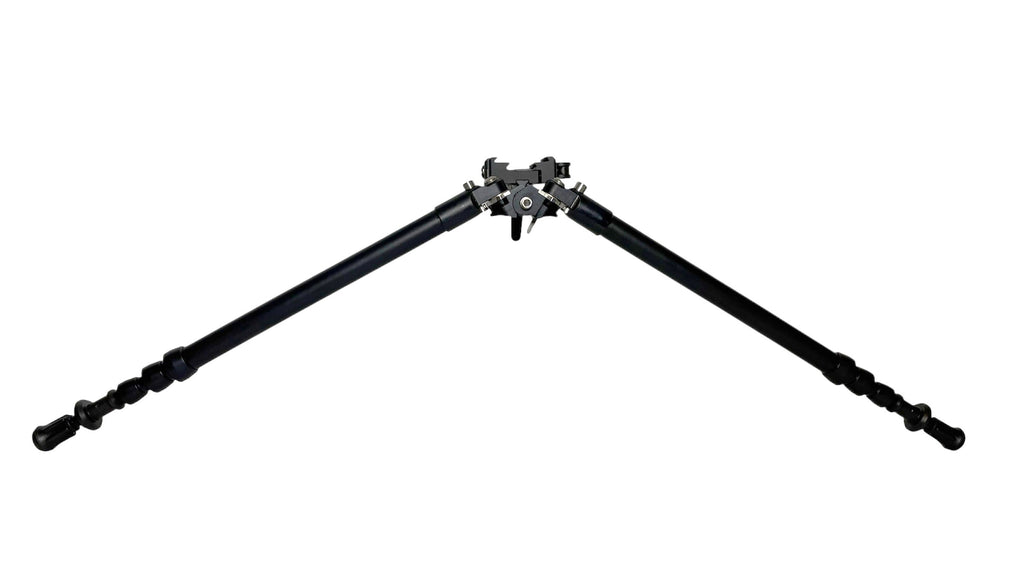 Bipod, 2nd Gen Tall 36" with Dual Arca/Picatinny Clamp Head for Arca and Picatinny Rails