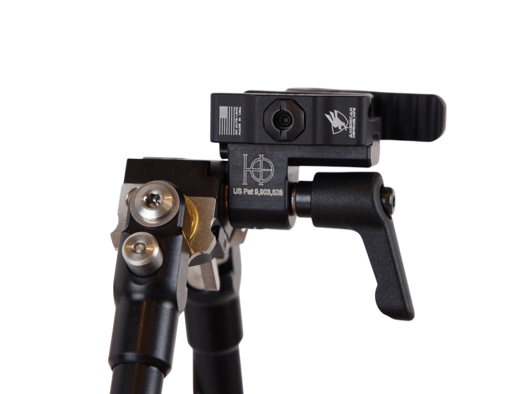 High Country Lite 20" Bipod With ADM Clamp Head For Picatinny Rails