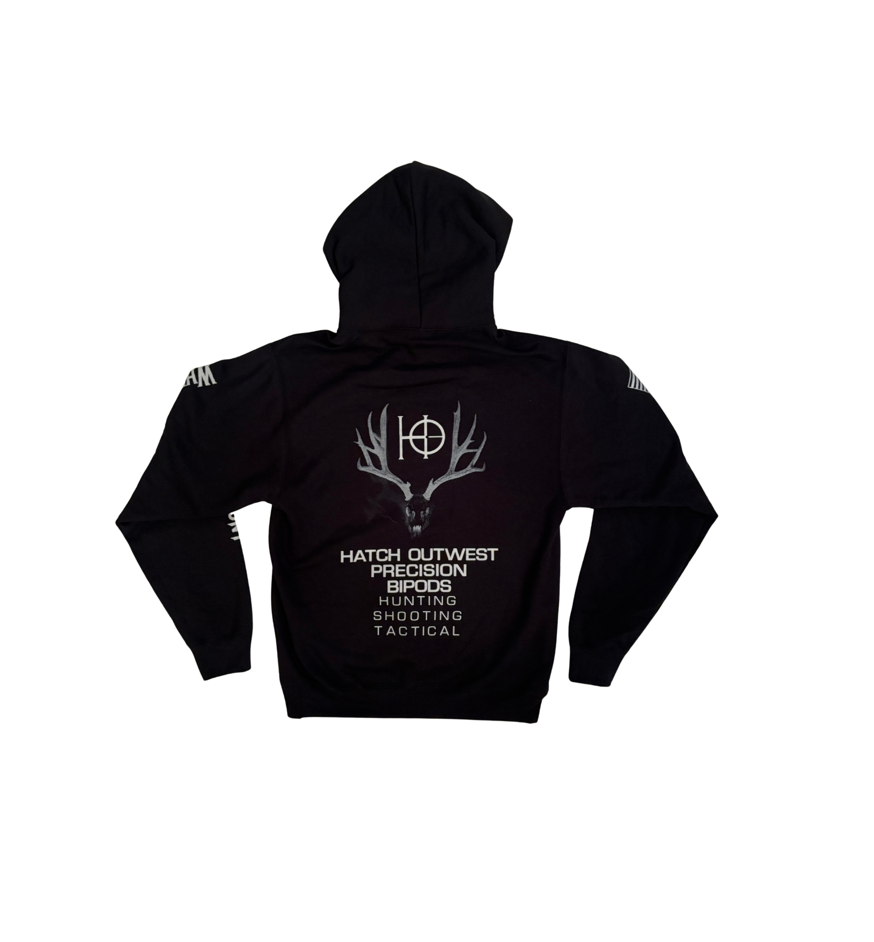 Black Hatch Outwest Full Zip Hooded Sweatshirt
