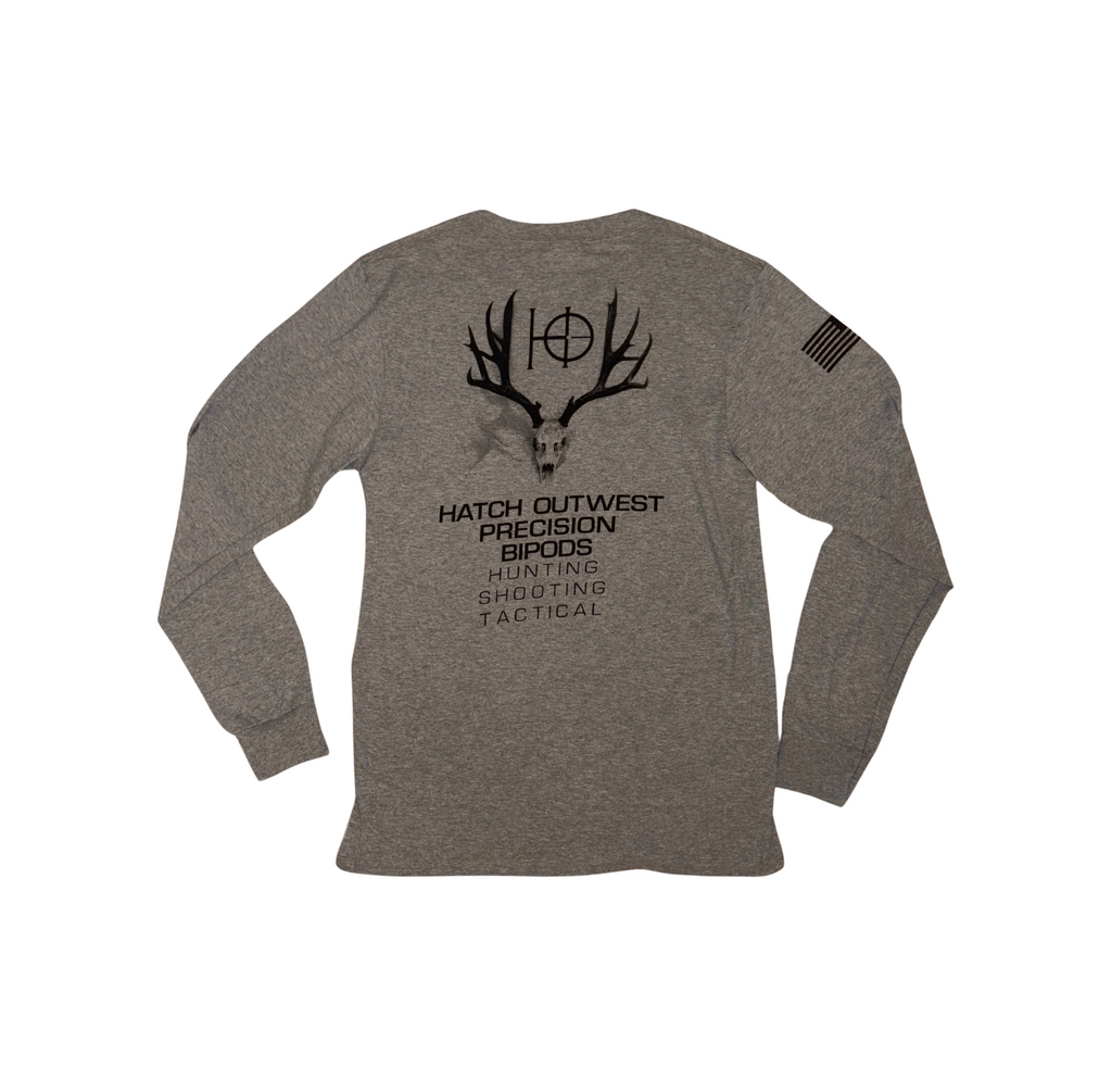 Athletic Heather Hatch Outwest Long Sleeve Tee