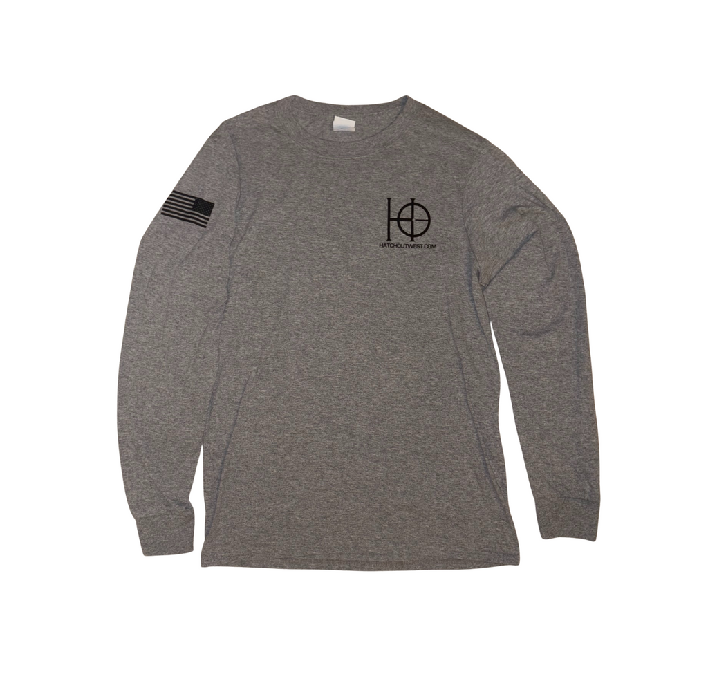 Athletic Heather Hatch Outwest Long Sleeve Tee