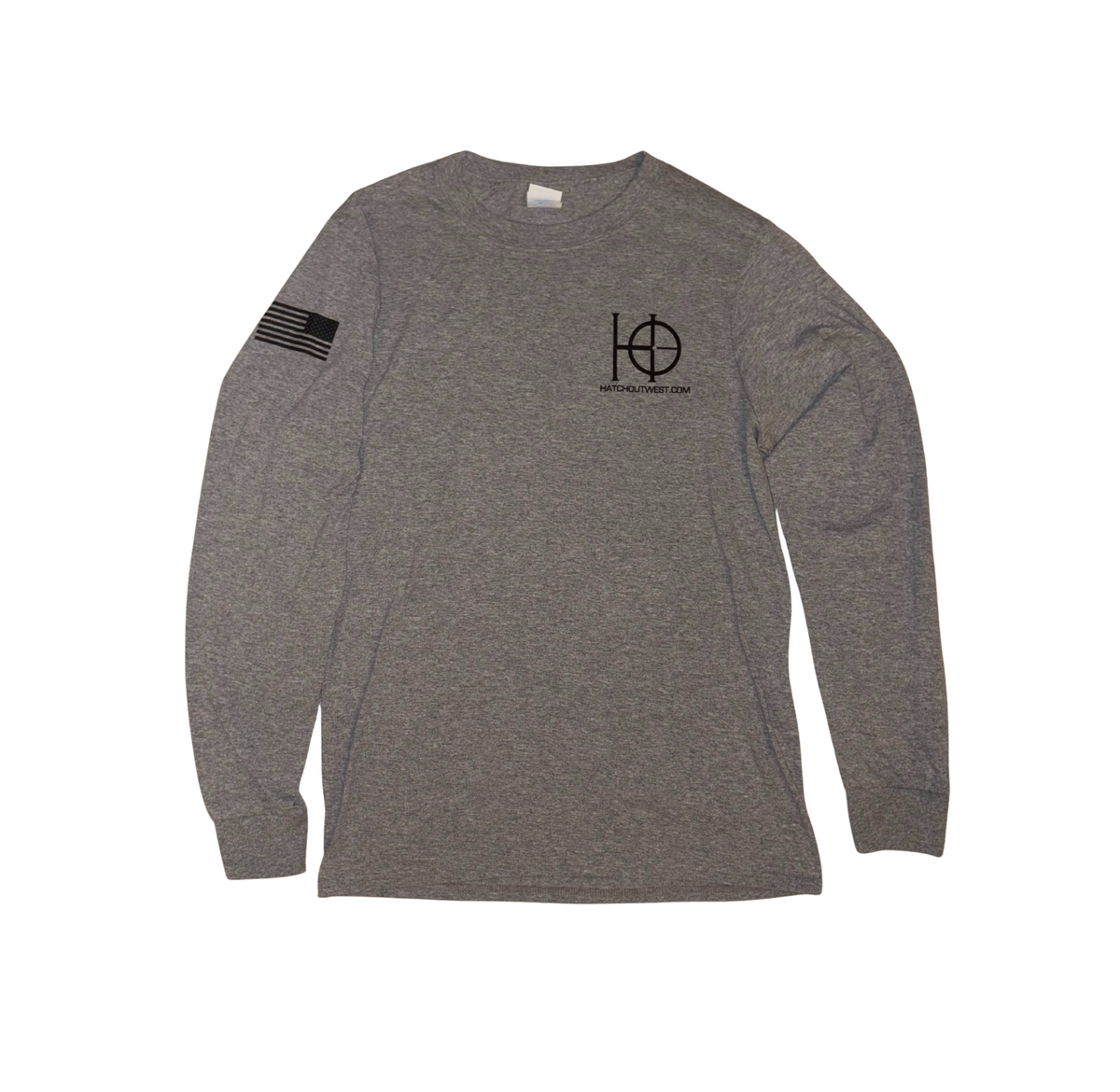 Athletic Heather Hatch Outwest Long Sleeve Tee